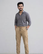 Sand Khaki Terra Utility Cargo | Desert Sand