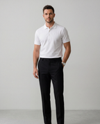 White Polo Shirt | Bone White