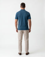 Teal Polo Shirt | Deep Ocean