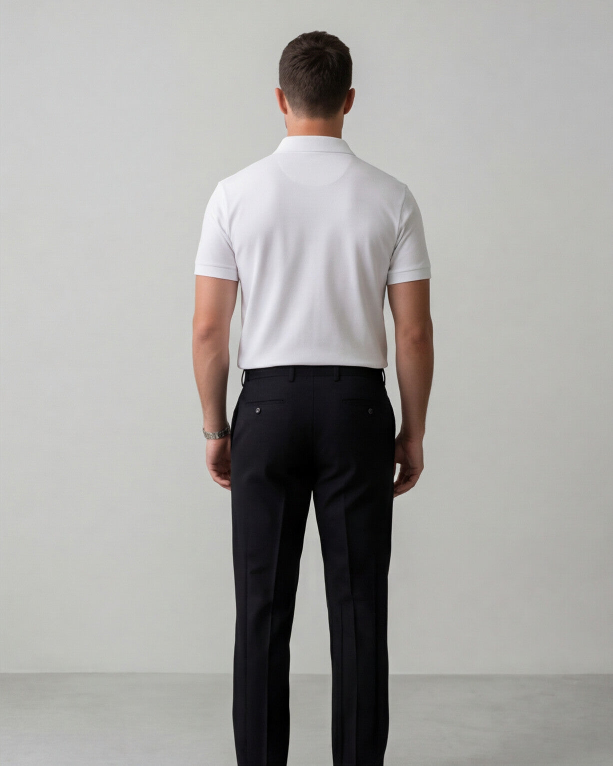 White Polo Shirt | Bone White