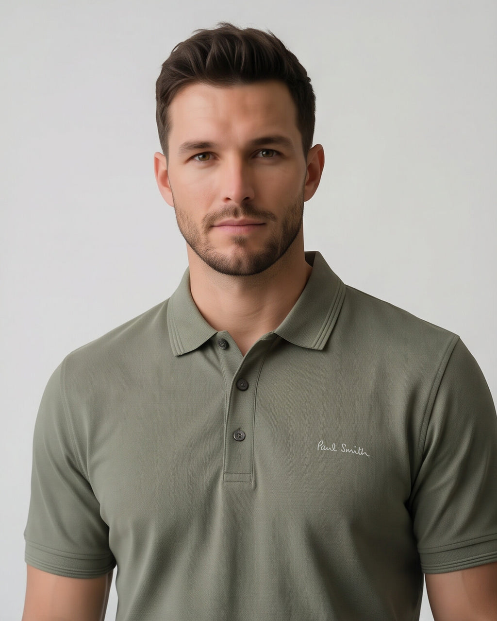 Sage Polo Shirt | Muted Olive