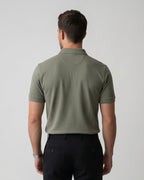 Sage Polo Shirt | Muted Olive