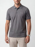 Grey Polo Shirt | Slate Grey