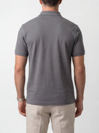 Grey Polo Shirt | Slate Grey