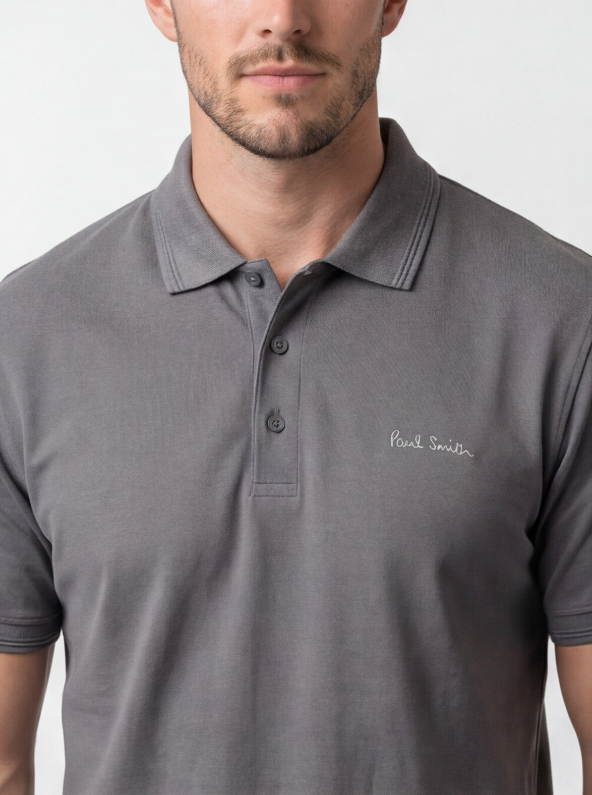 Grey Polo Shirt | Slate Grey
