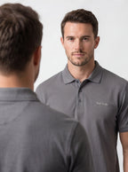 Grey Polo Shirt | Slate Grey